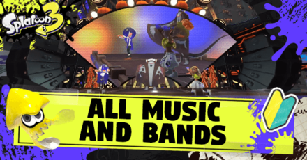 Splatoon 3 Music and Bands