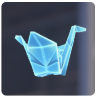 Folded Crane Souvenir