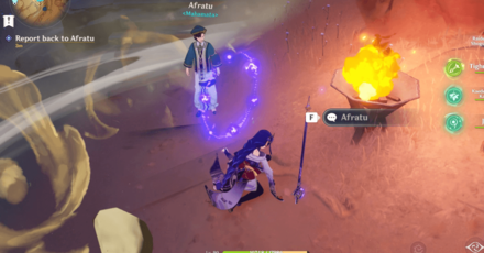 Genshin - Report Back to Afruta