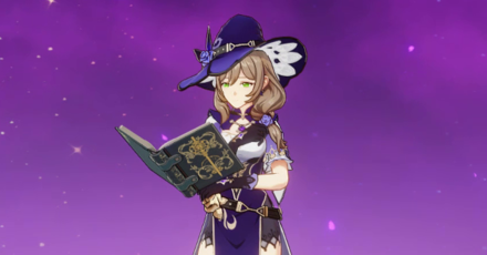 Genshin Impact Razor Story and Profile Purple Teacher