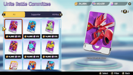 Pokemon UNITE - Scizor available now for Coins