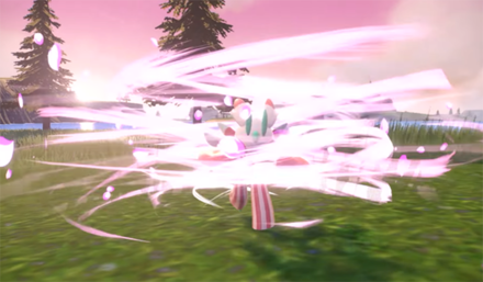 Pokemon Scarlet and Violet - Lurantis Petal Blizzard