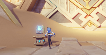 Genshin Impact - Activate Plinth to Open Entrance Khaj-Nisut