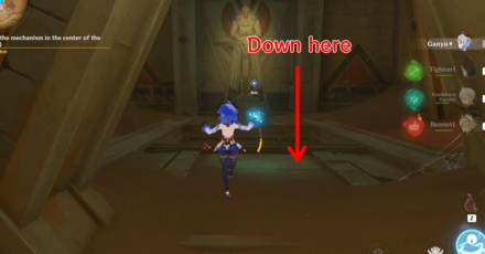 Genshin Impact - Go Down the Hole Primal Ember