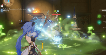 Genshin Impact - Fight or Guide Left Primal Ember