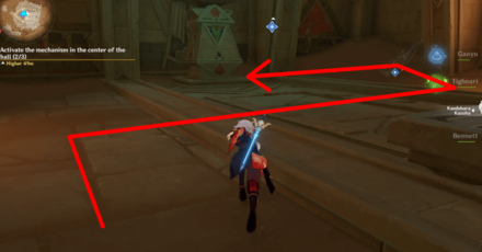 Genshin Impact - Follow  Right Primal Ember