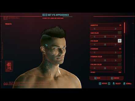 Cyberpunk 2077 Appearance Customization