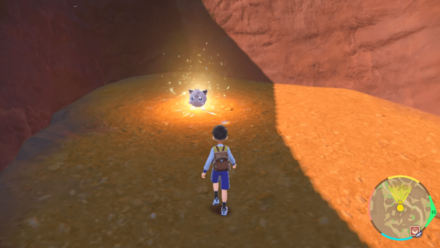 Pokemon SV - Glowing Pokemon Overworld