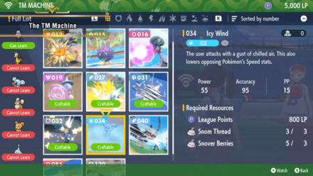 Pokemon SV - TM Machine