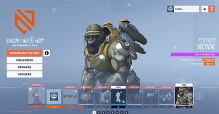 Overwatch 2 - Earn Rewards From the Battlepass!