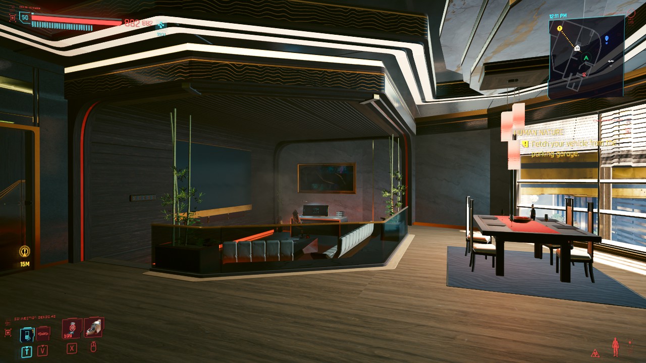 Cyberpunk 2077 City Center Apartment