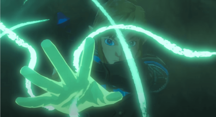Link Glowing Hand The Legend of Zelda Tears of the Kingdom