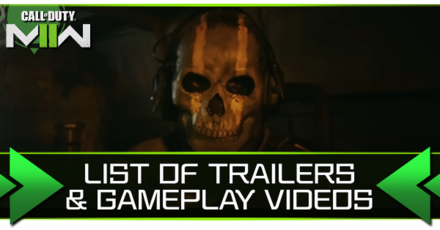 Modern Warfare 2 - List of Trailers & Gameplay Videos