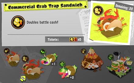Splatoon 3 - Commercial Crab Trap Sandwich