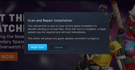 Overwatch 2 - Update or Use the Repair Tool