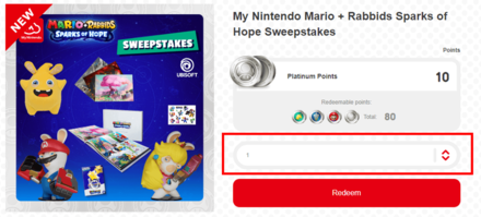 Mario + Rabbids Sparks of Hope - How to Enter Sweepstakes Step 2