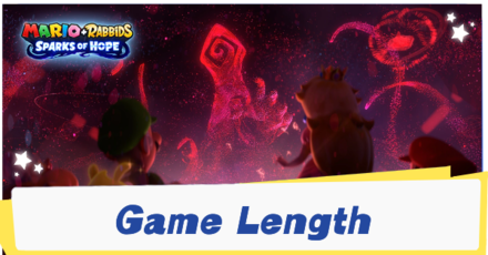 Game Length: How Long to Beat Mario + Rabbids Sparks of Hope - Banner