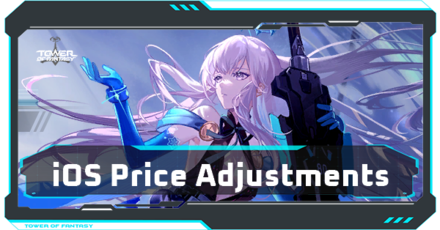 iOS Price Adjustments Top Banner