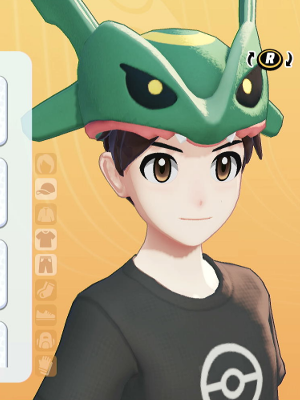Pokemon Face Hat (Rayquaza) Preview