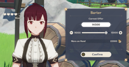 Genshin - How to Barter with Diane