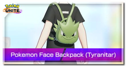 Pokemon UNITE - Skin Backpack Tyranitar Top Image