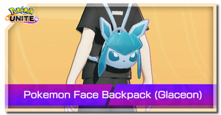 Pokemon UNITE - Skin Backpack Glaceon Top Image