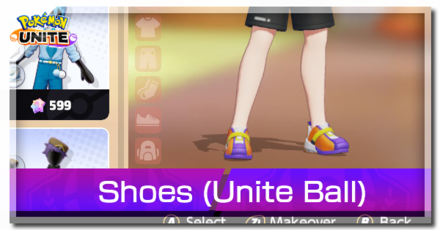 Pokemon UNITE - Shoes (Unite Ball) Top Image