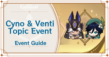 Genshin Impact - Cyno and Venti Topic Event Guide