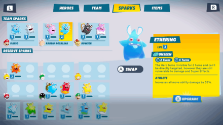 Mario + Rabbids Sparks of Hope - Partner Up with Sparks