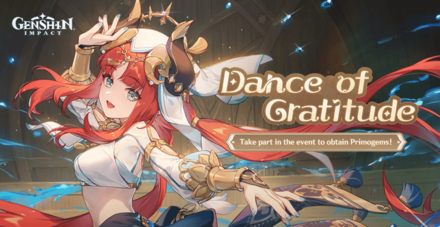 Genshin Impact - Dance of Gratitude Web Event
