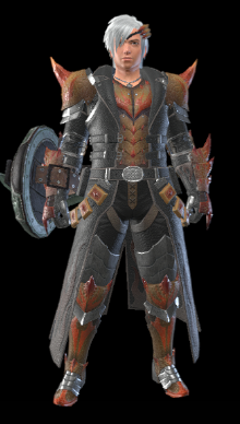 Flaming Espinas Layered Armor M