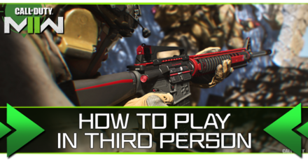 Call of Duty Modern Warfare 2 - How to Play in Third Person