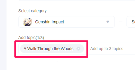 Genshin - How to Participate Topic Event Step 3