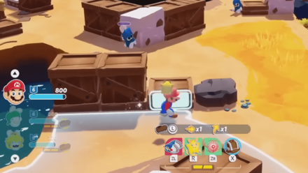 Mario + Rabbids Sparks of Hope - Taking Cover in Battle