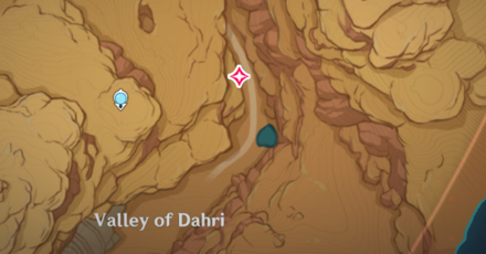 Genshin - Radiant Spincrystal 83 Map