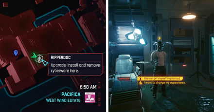 Cyberpunk - Fuyutsuki Tinkerer MK.3 Location