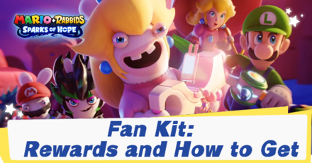 Mario + Rabbids Sparks of Hope - Fan Kit: Rewards and How to Get