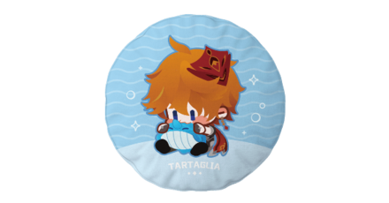 Genshin - Tartaglia Monoceros Caeli Series Round Cushion