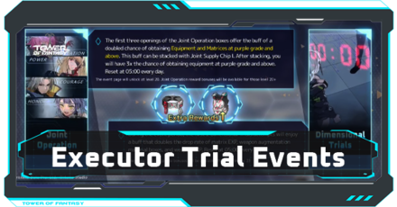 Executor Trial Event Top Banner