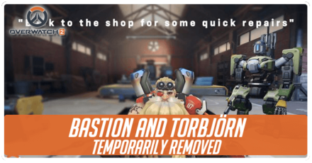 Overwatch 2 - Bastion and Torbjorn Temporarily Removed Overwatch 2 Banner