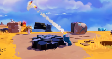 Rabbid Peach Mario + Rabbids Sparks of Hope Attack