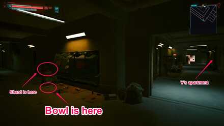 Cyberpunk 2077 Nibbles the Cat Bowl Location