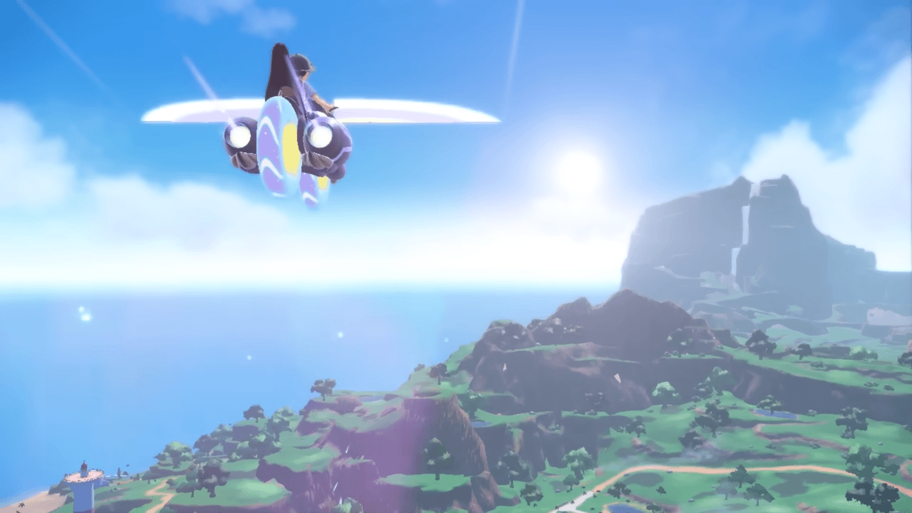 Pokemon Scarlet and Violet HMs Miraidon Flying.png