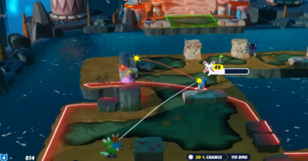 Rabbid Luigi Mario + Rabbids Sparks of Hope Attack