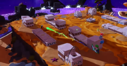 Mario + Rabbids Sparks of Hope Luigi Attack