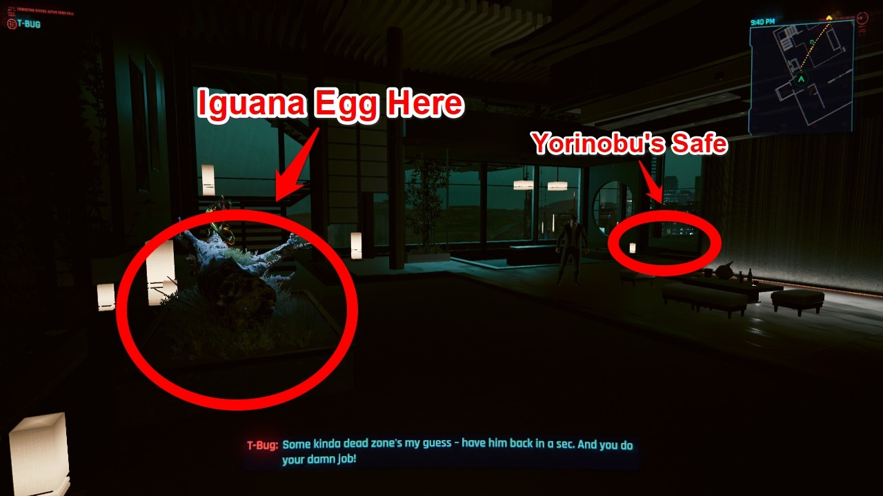 Cyberpunk 2077 Iguana Egg Location