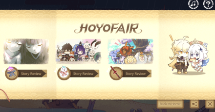 Genshin Impact HoyoFair 2022 - Genshin Impact Fan Art Special Program Collect Clues