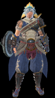 Elfin Crown Layered Armor M