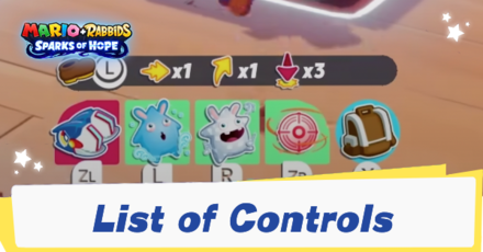 List of Controls and How to Change Mapping - Mario + Rabbids Sparks of Hope
