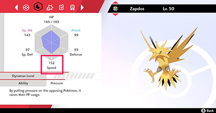 Zapdos - Timid 0 Spe